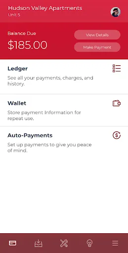 Resident Portal screenshot