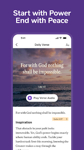 GlowVerse: Bible & Daily Verse screenshot