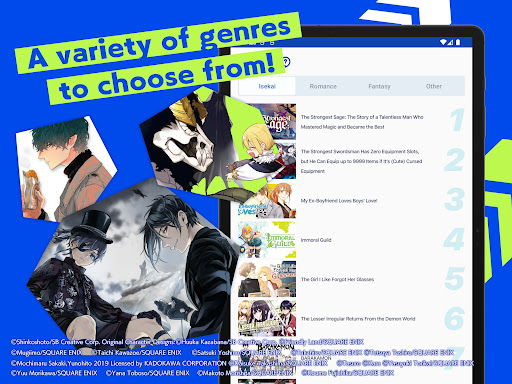 Manga UP! screenshot