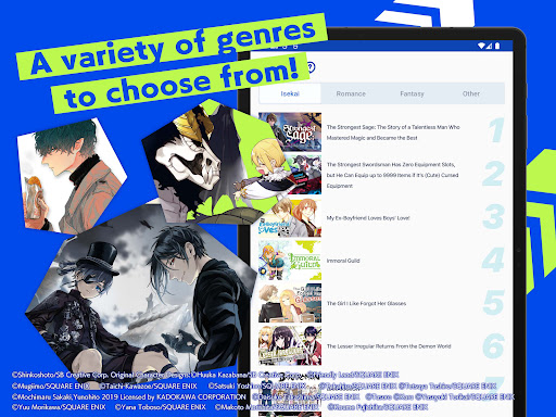 Manga UP! screenshot