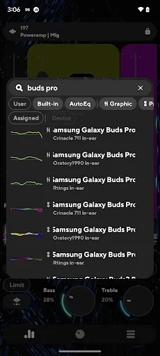 Poweramp Equalizer screenshot