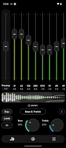 Poweramp Equalizer screenshot
