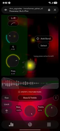 Poweramp Equalizer screenshot