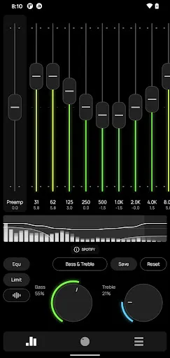 Poweramp Equalizer screenshot