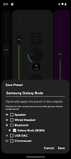 Poweramp Equalizer screenshot