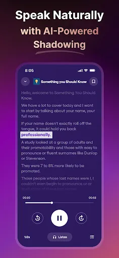 LunaSpeak: AI Speaking Coach screenshot