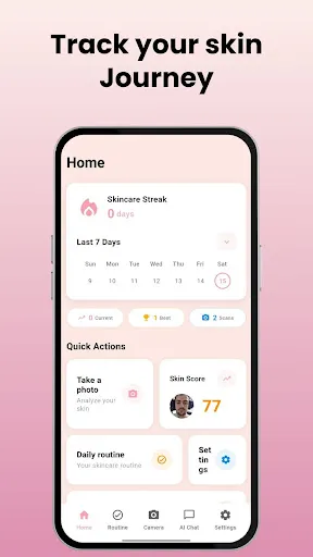 Skin Care Scanner: GlowUp screenshot