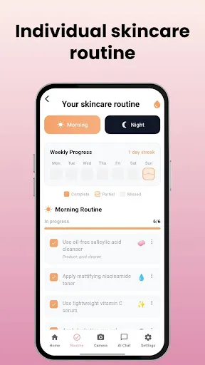 Skin Care Scanner: GlowUp screenshot