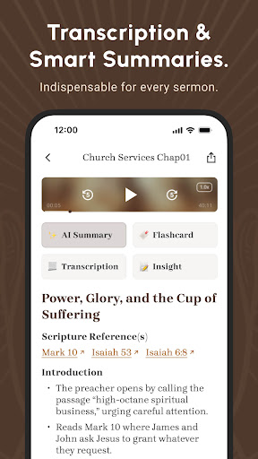 Bible Note Taker & Recorder screenshot
