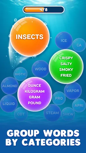 Bubble Word Jam screenshot