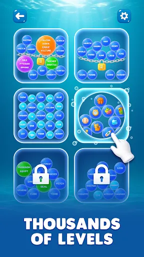 Bubble Word Jam screenshot