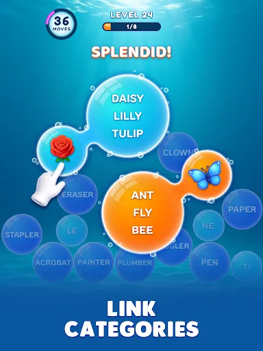 Bubble Word Jam screenshot