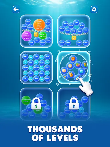 Bubble Word Jam screenshot