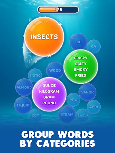 Bubble Word Jam screenshot
