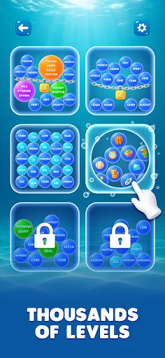 Bubble Word Jam screenshot