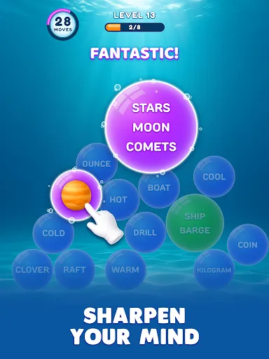 Bubble Word Jam screenshot