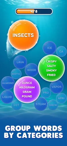 Bubble Word Jam screenshot