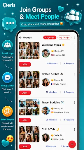 Eris - Dating, Chat & Meet screenshot