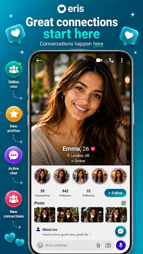 Eris - Dating, Chat & Meet screenshot