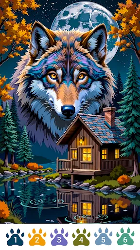 Wild Color - Paint by Number screenshot
