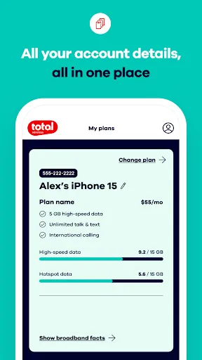 My Total Wireless: Account App screenshot