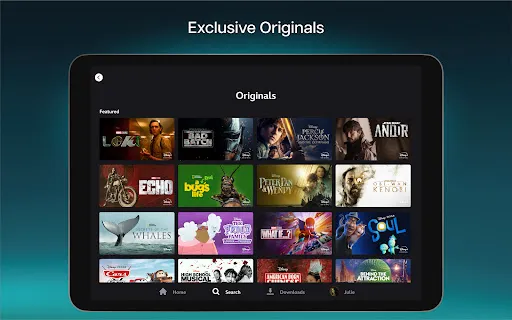 Disney+ screenshot