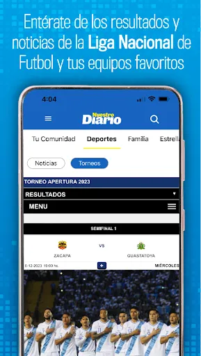Nuestro Diario: Noticias GT screenshot