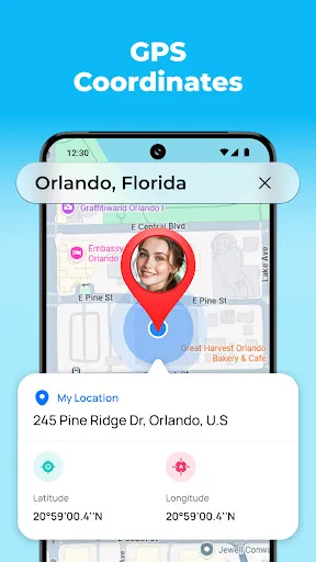 GPS Camera: Timestamp Map screenshot