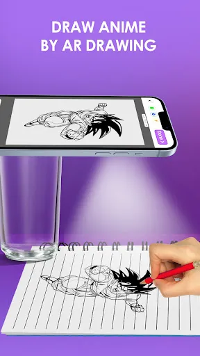 Draw Anime Sketch : AR Drawing screenshot