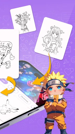 Draw Anime Sketch : AR Drawing screenshot