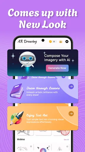 Draw Anime Sketch : AR Drawing screenshot