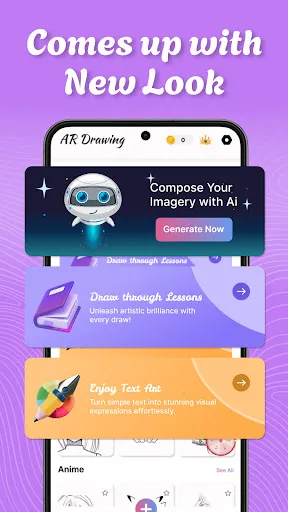 Draw Anime Sketch : AR Drawing screenshot
