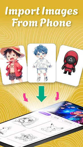 Draw Anime Sketch : AR Drawing screenshot