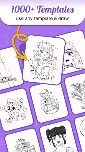 Draw Anime Sketch : AR Drawing screenshot