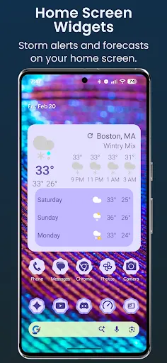 NWS Weather Report screenshot