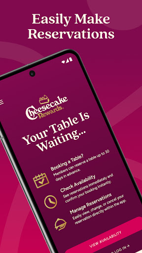 The Cheesecake Factory screenshot