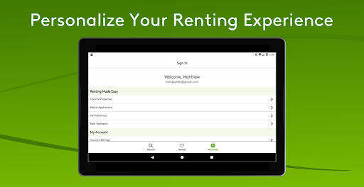 Apartments.com Rental Search screenshot