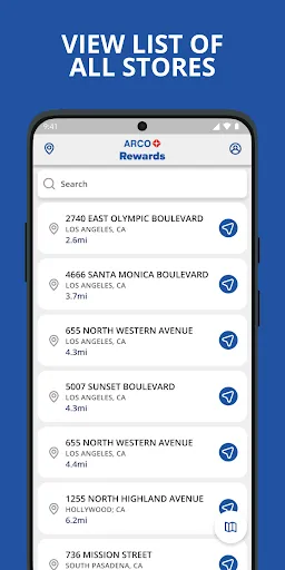 ARCO Rewards screenshot