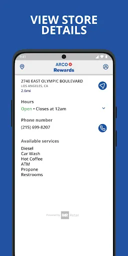 ARCO Rewards screenshot