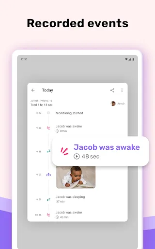 Bibino Baby Monitor - Baby Cam screenshot