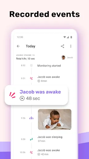 Bibino Baby Monitor - Baby Cam screenshot