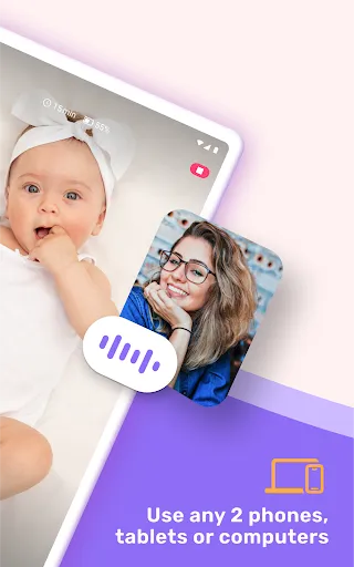Bibino Baby Monitor - Baby Cam screenshot