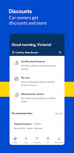 CarMax: Used Cars for Sale screenshot