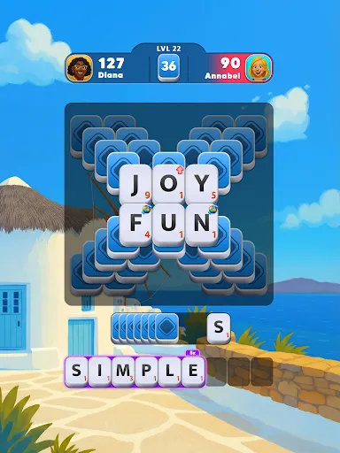 Word Tiles GO screenshot