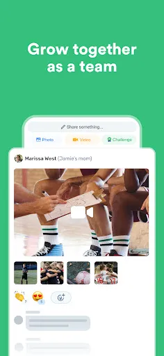 Heja Sports Team Communication screenshot