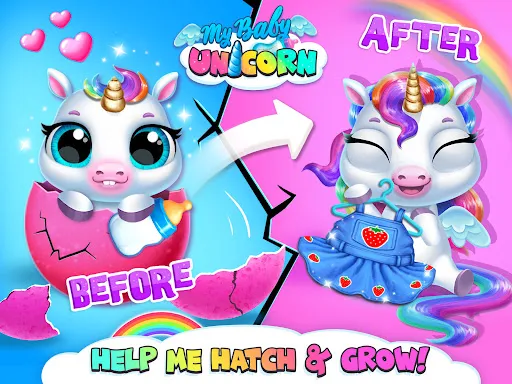 My Baby Unicorn - Pony Care screenshot