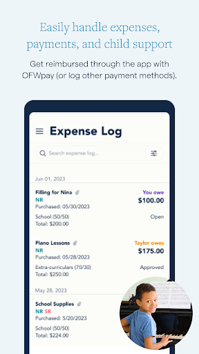 OurFamilyWizard Co-Parent App screenshot