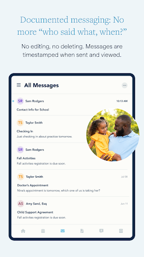 OurFamilyWizard Co-Parent App screenshot