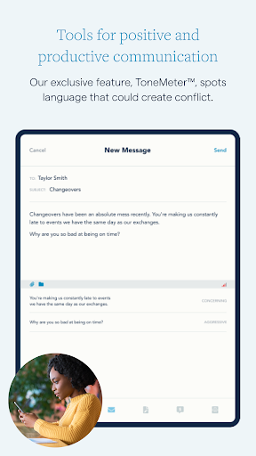 OurFamilyWizard Co-Parent App screenshot