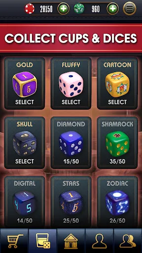 Farkle online 10000 Dice Game screenshot